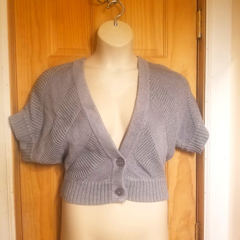 Cropped Knit Sweater